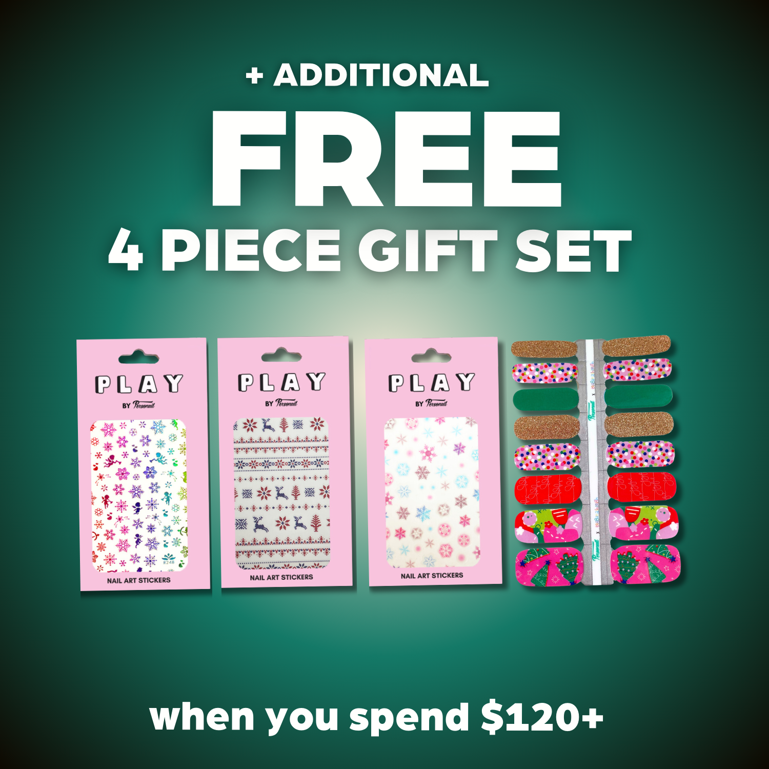 Free Gift on orders over $120