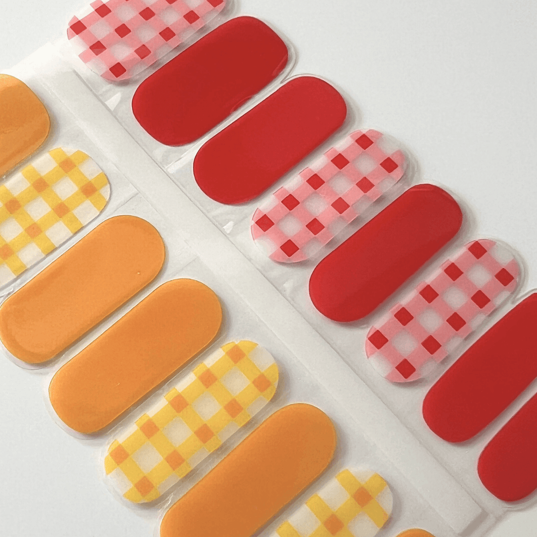 Picnic | Jellies DIY Soft Semi Cured Gel Nail Wraps