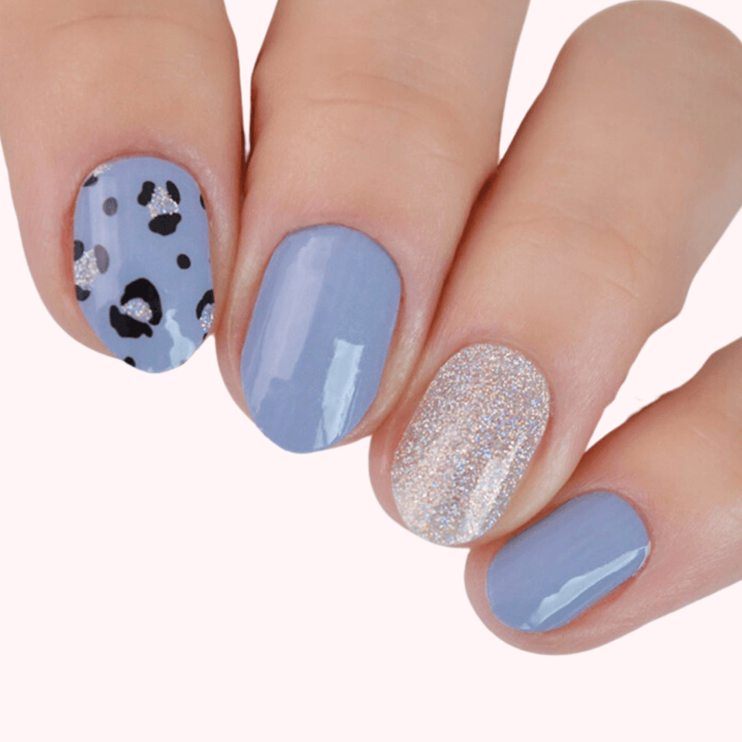 Frozen Feline | Jellies DIY Soft Semi Cured Gel Nail Wraps