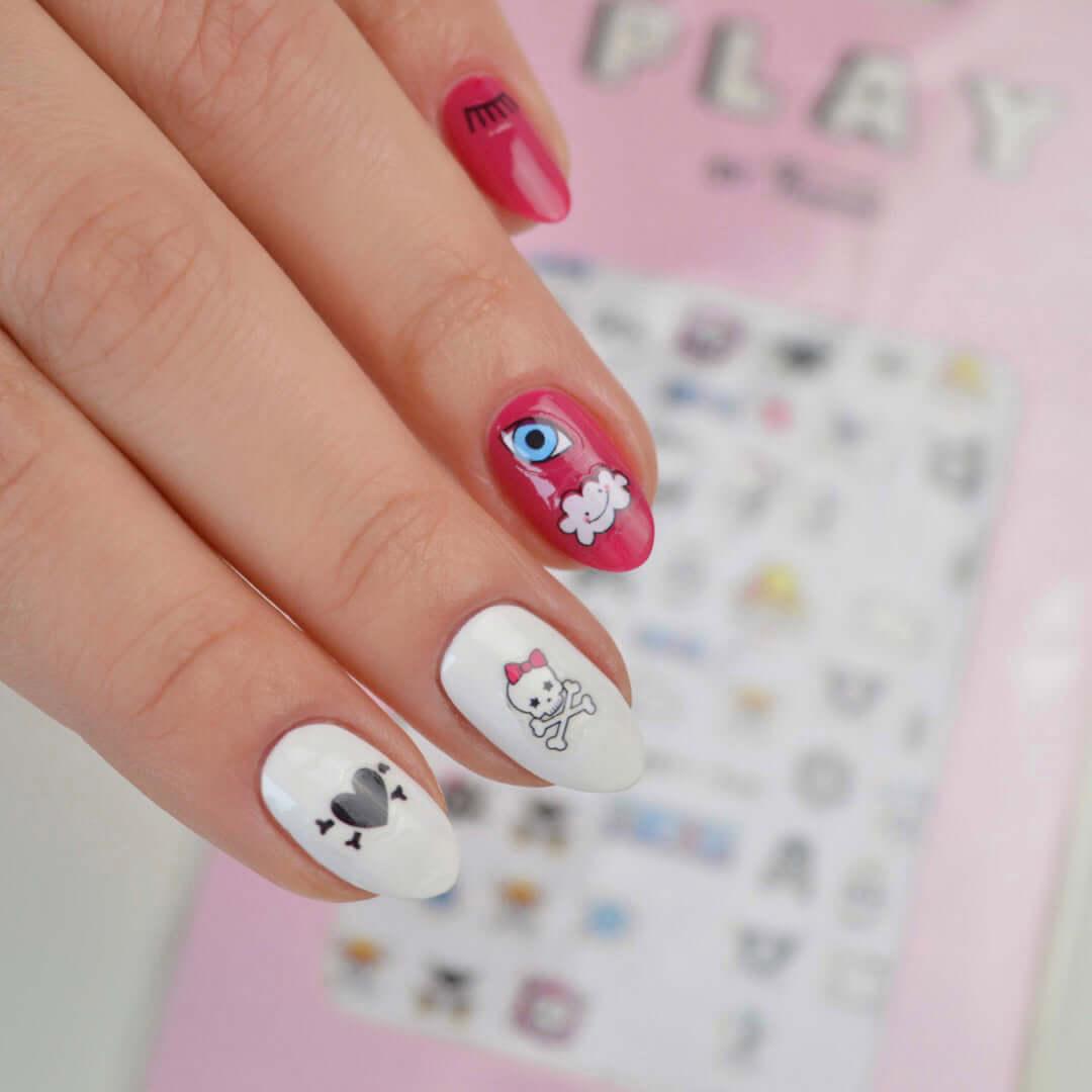 Baddies PLAY Nail Art Sticker