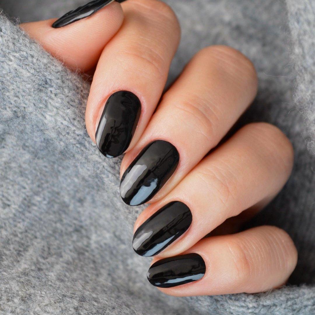 Noir | Super Jellies DIY Hard Semi Cured Gel Nail Wraps