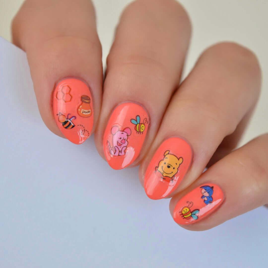 Winnie PLAY Nail Art Sticker