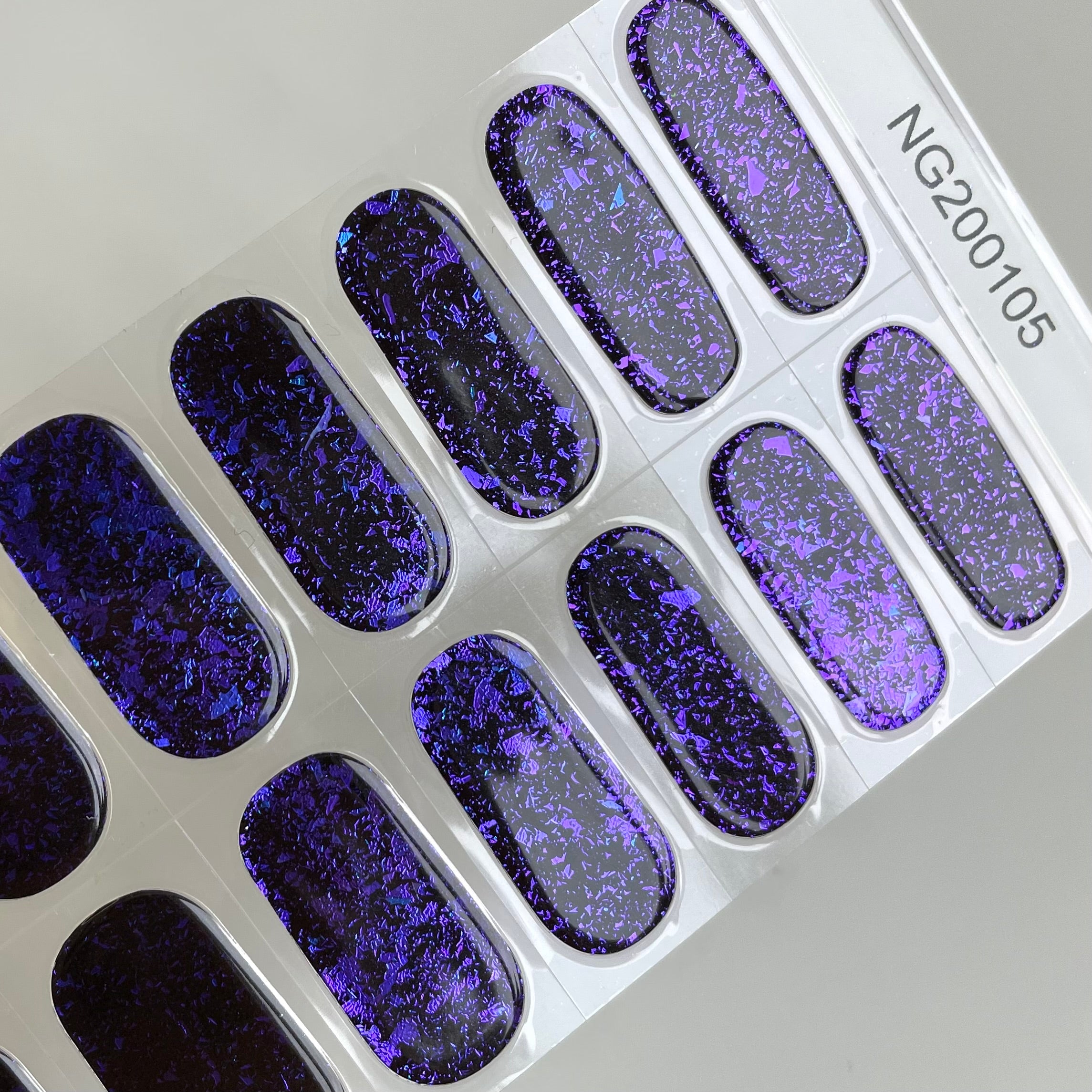 Amethyst | Super Jellies DIY Hard Semi Cured Gel Nail Wraps