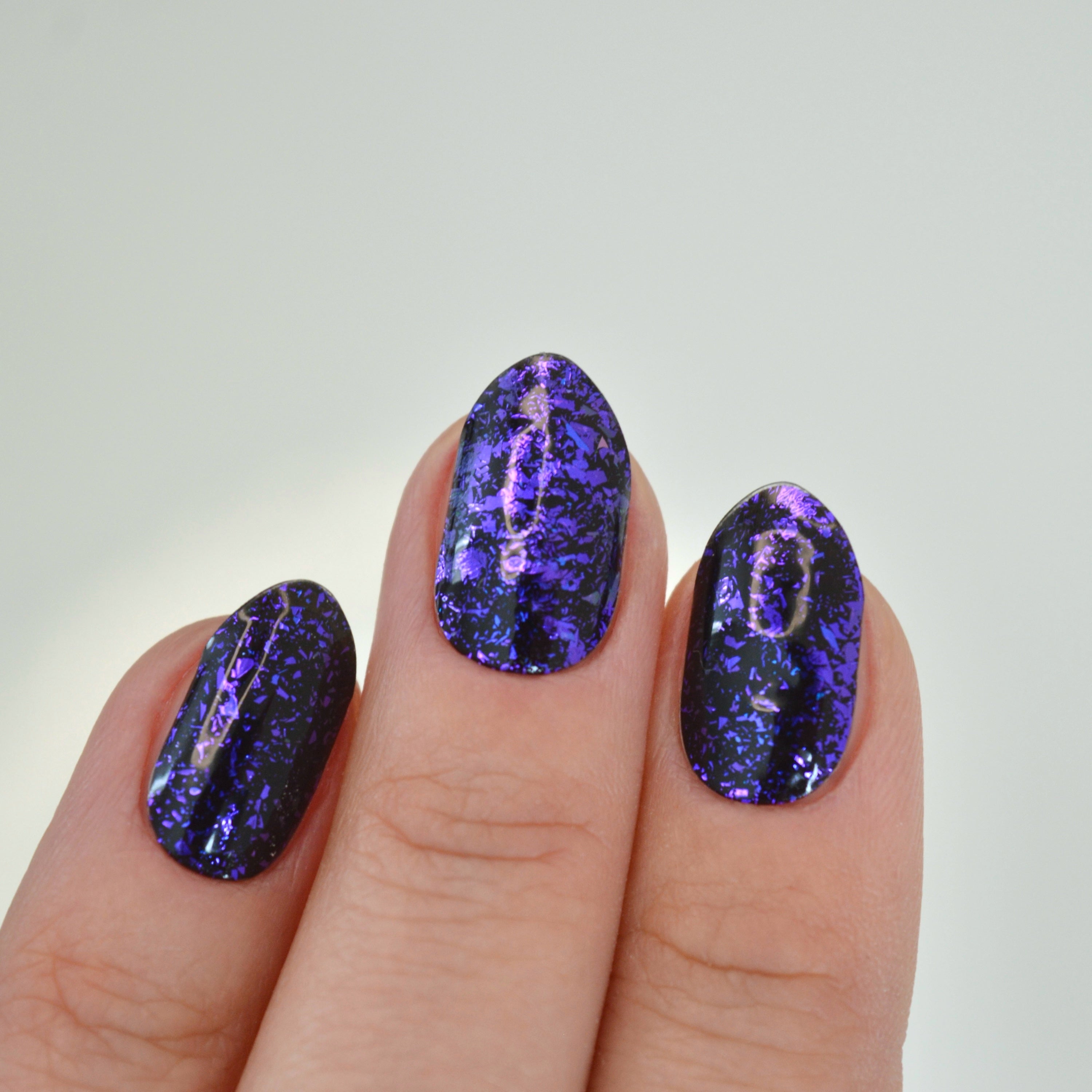 Amethyst | Purple Super Jellies DIY Semi Cured Gel Nail Wraps