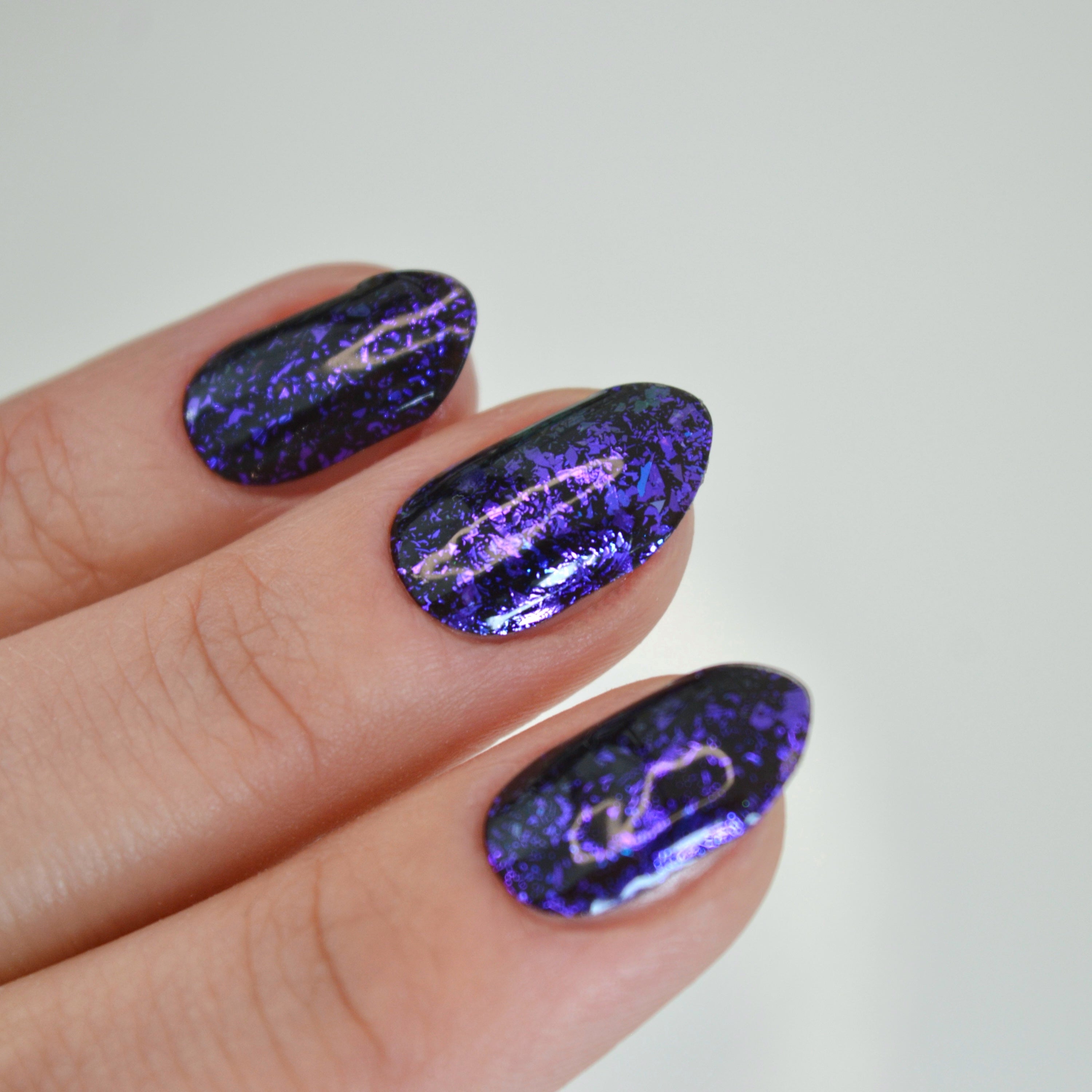 Amethyst | Purple Super Jellies DIY Semi Cured Gel Nail Wraps