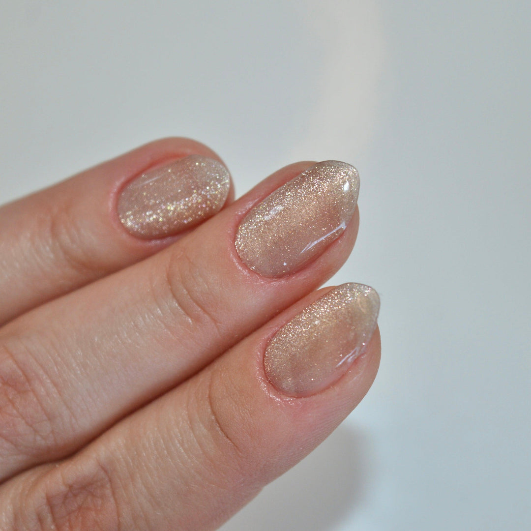 Chrome Nude | Super Jellies DIY Hard Semi Cured Gel Nail Wraps