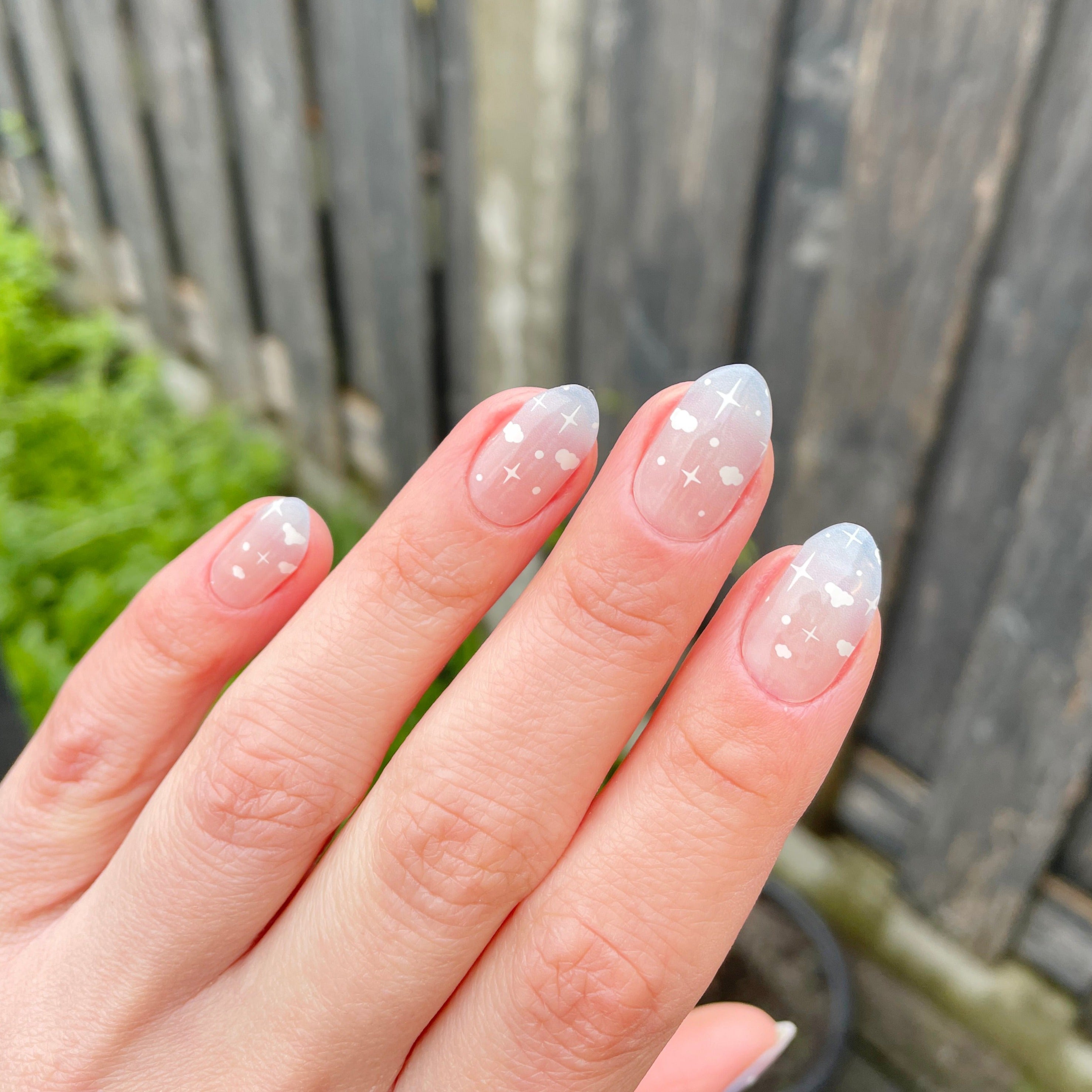 Cloudy Day | Super Jellies DIY Hard Semi Cured Gel Nail Wraps