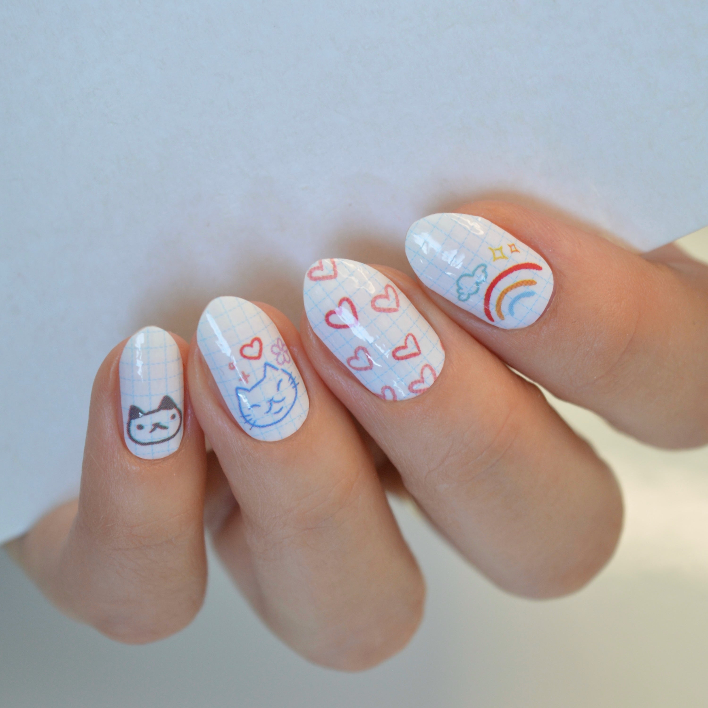 Doodles | Jess The Chen Collab Nail Polish Wrap