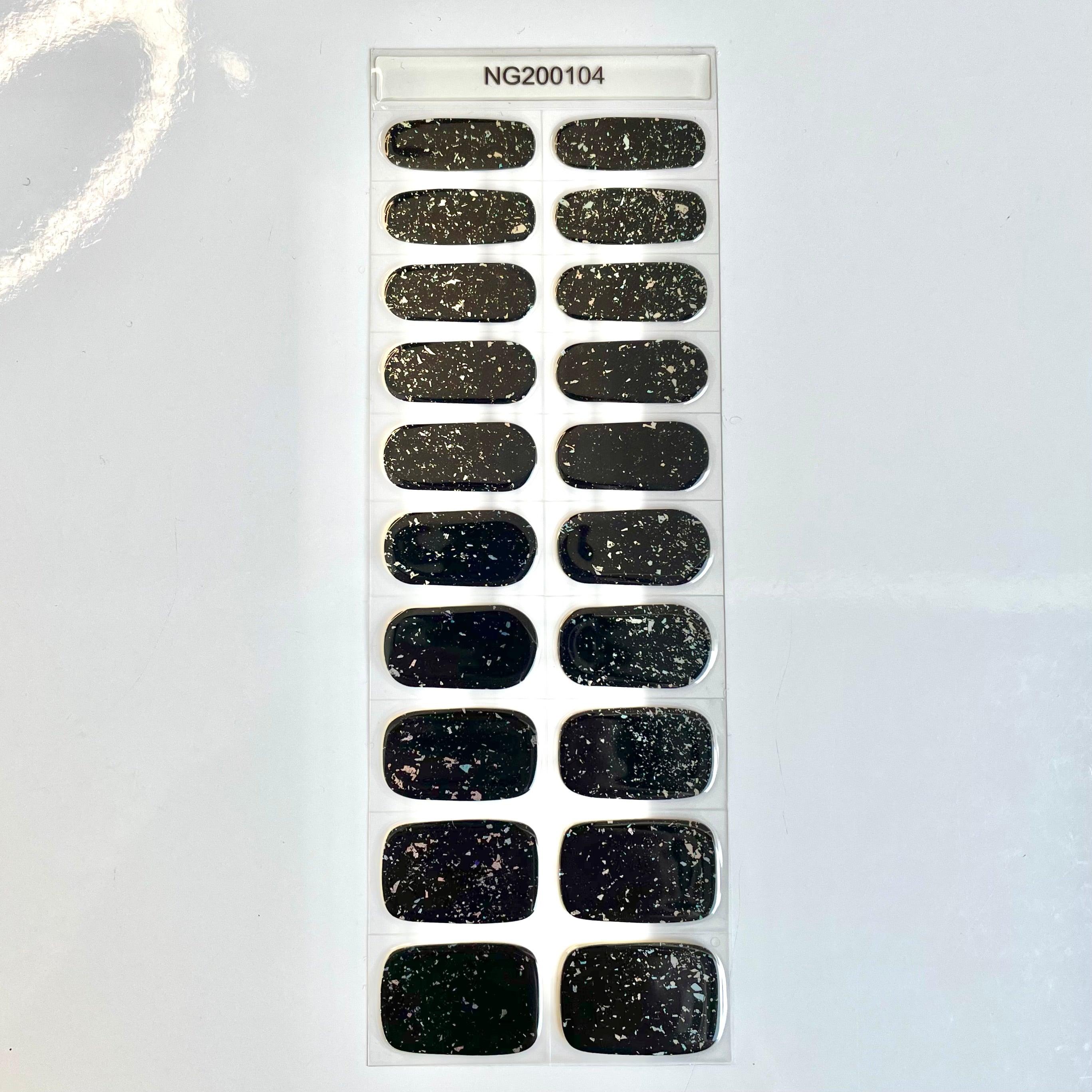 Gunmetal | Super Jellies DIY Hard Semi Cured Gel Nail Wraps