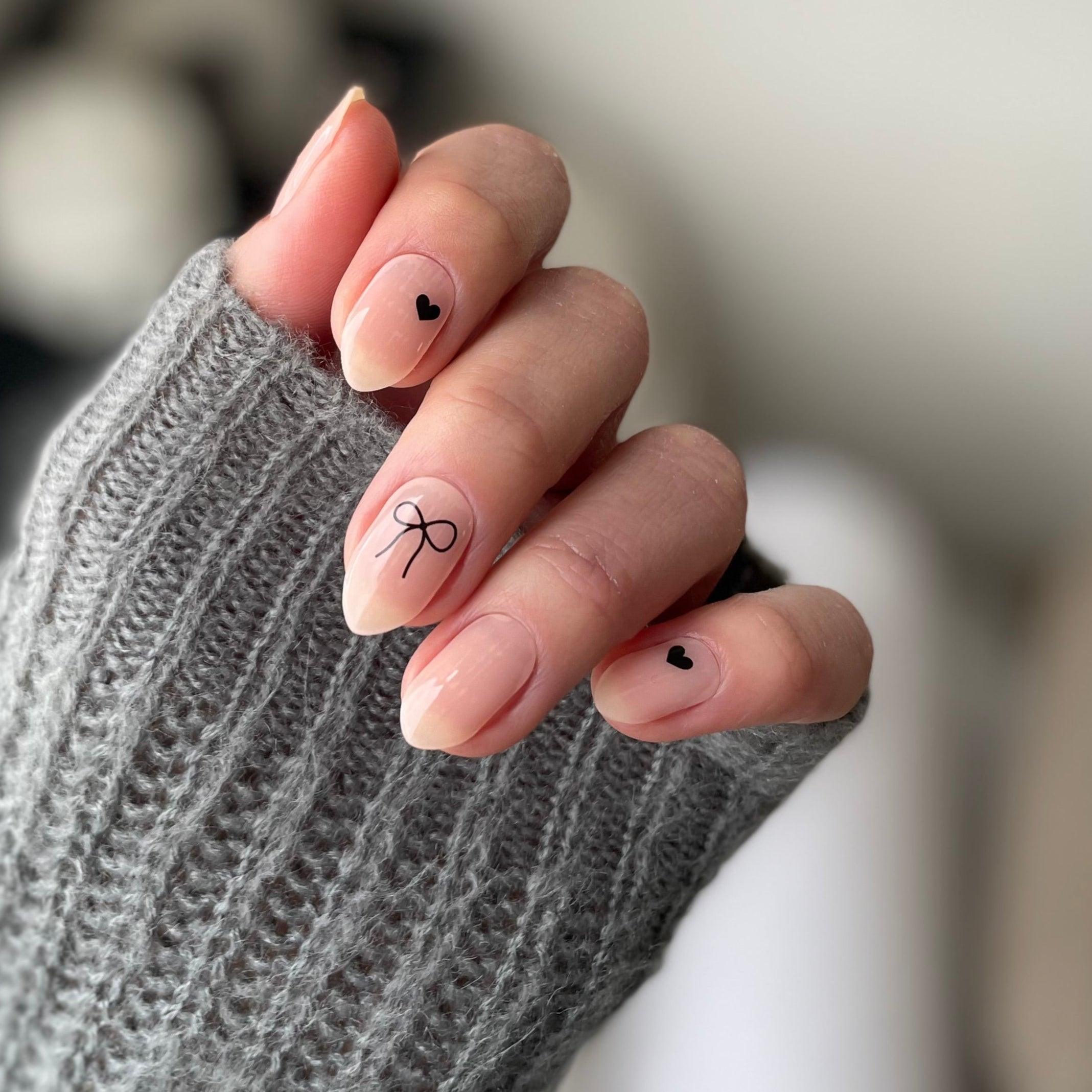 Love Knot | Secret Garden Super Jellies DIY Hard Semi Cured Gel Nail Wraps