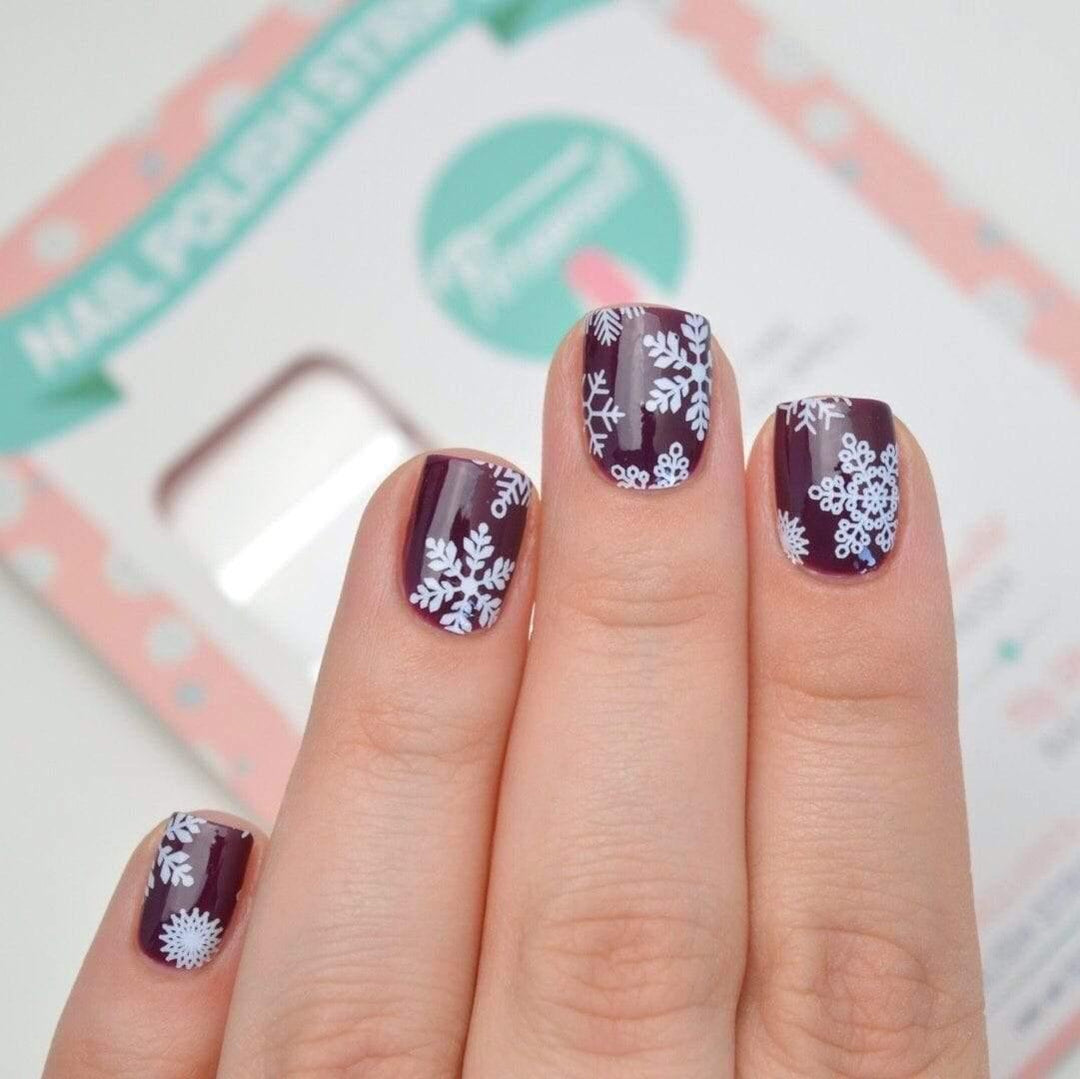 Personail Nail Wraps Winter Wonderland