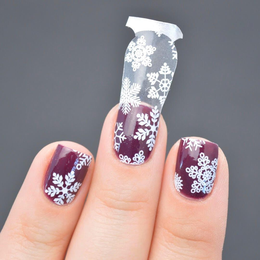 Personail Nail Wraps Winter Wonderland