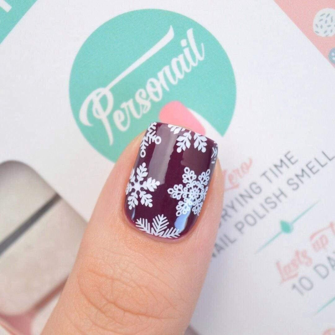 Personail Nail Wraps Winter Wonderland