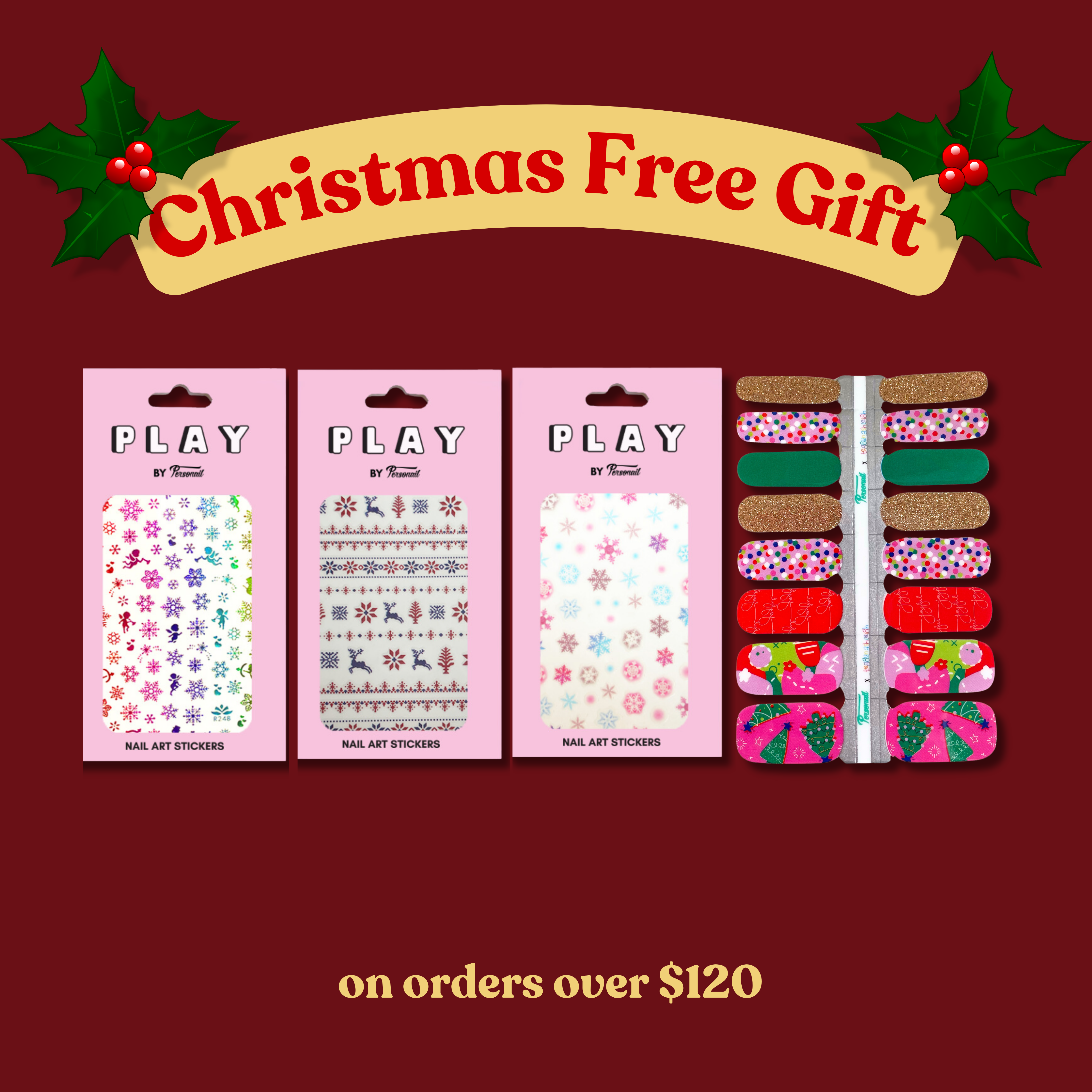 Free Gift on orders over $120