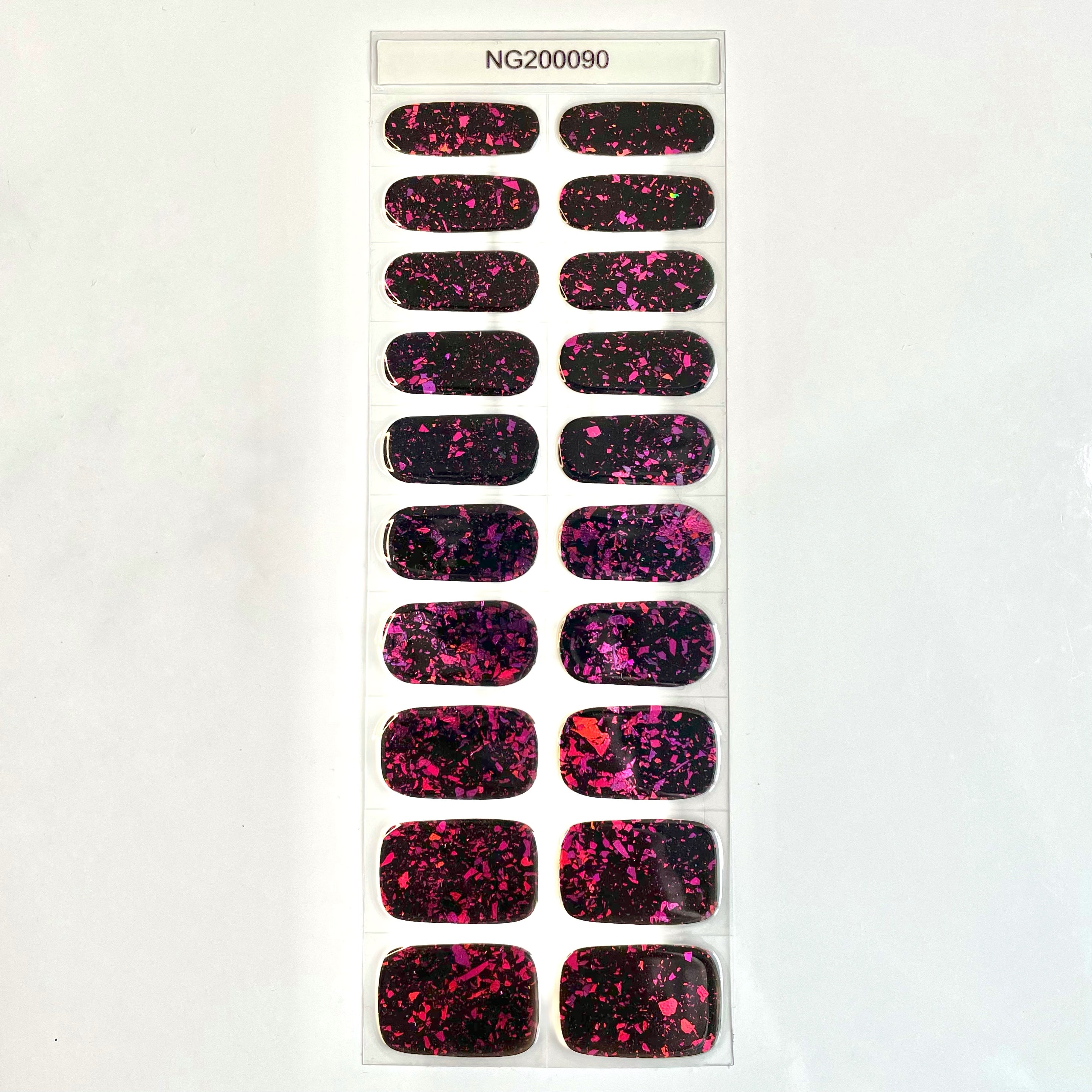 Rubies | Super Jellies DIY Semi Cured Gel Nail Wraps