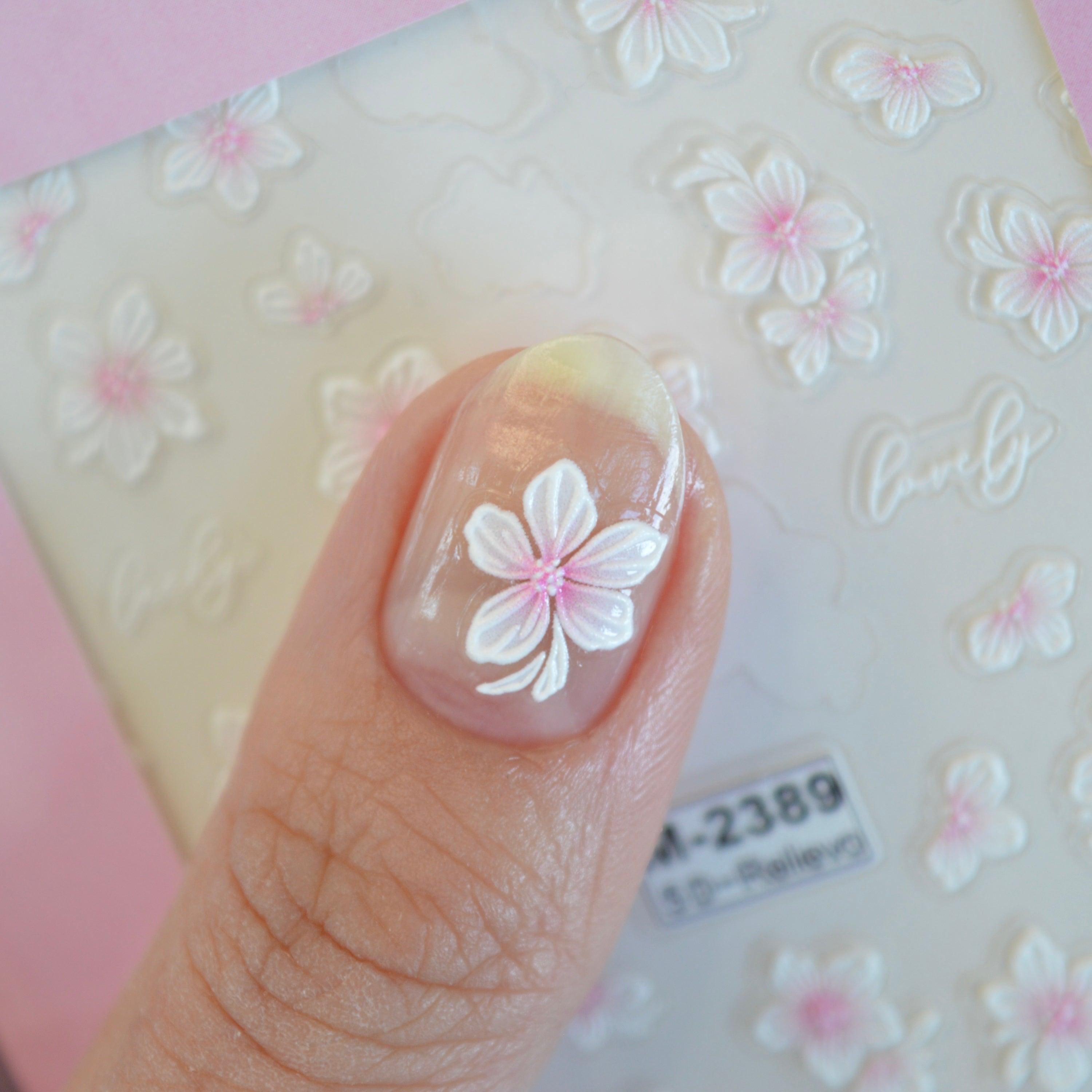 Sakura Bliss 3D PLAY Nail Art Sticker