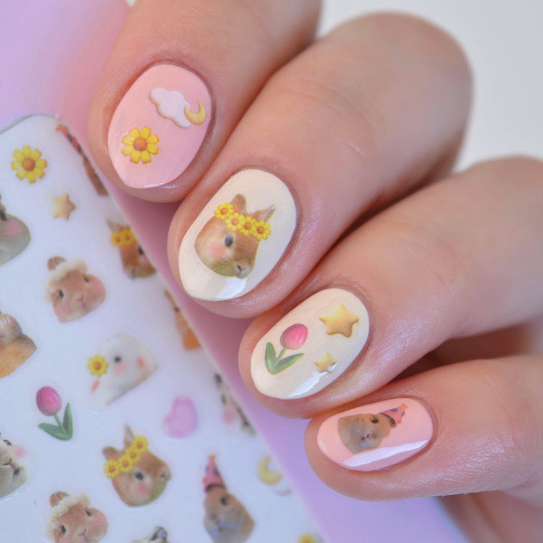 Carrot Cruncher PLAY Nail Art Sticker