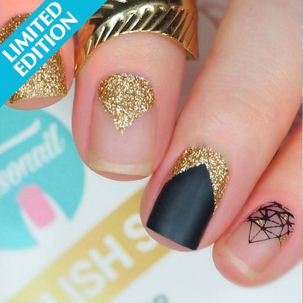 Gatsby  | Best Seller Party Themed NYE Nail Polish Wrap