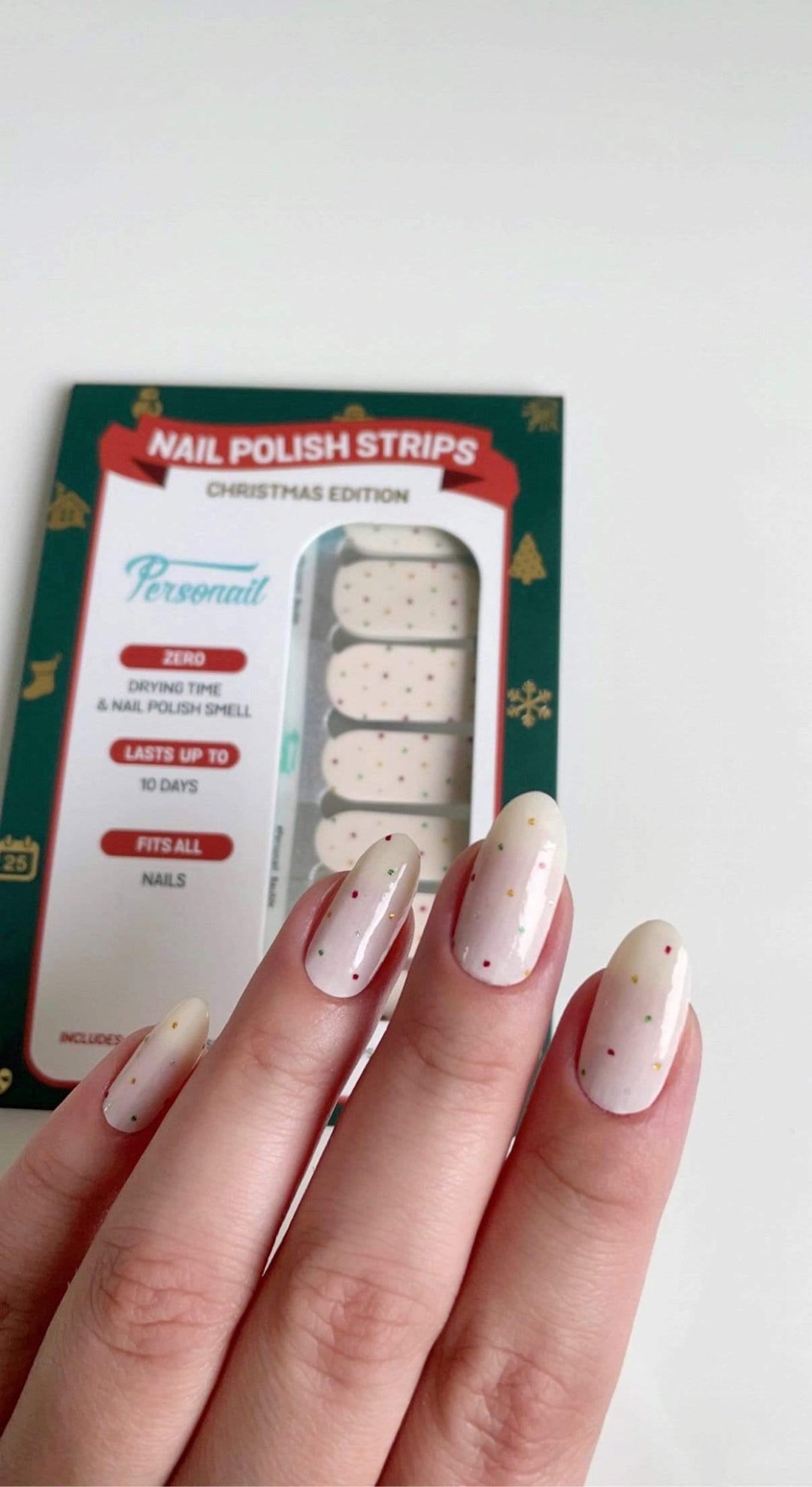 Personail Nail Wraps Bauble