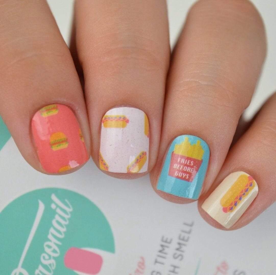 Personail Nail Wraps Default Title / Default Fries before guys