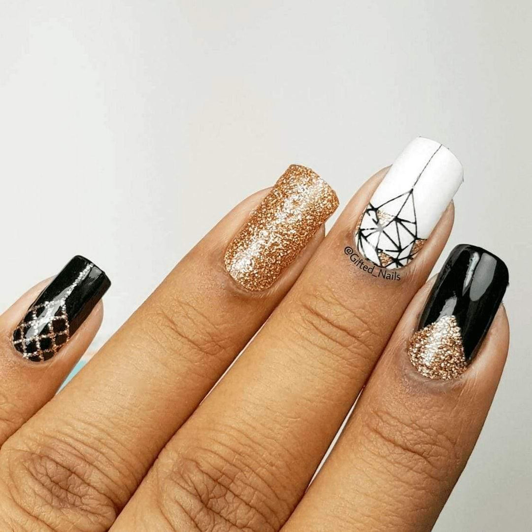 Personail Nail Wraps Gatsby