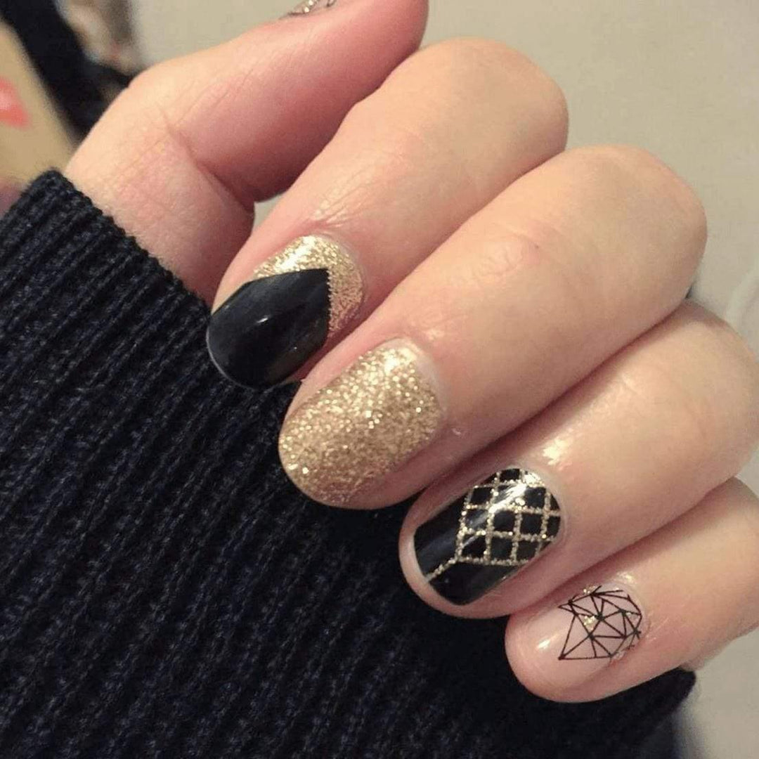 Personail Nail Wraps Gatsby