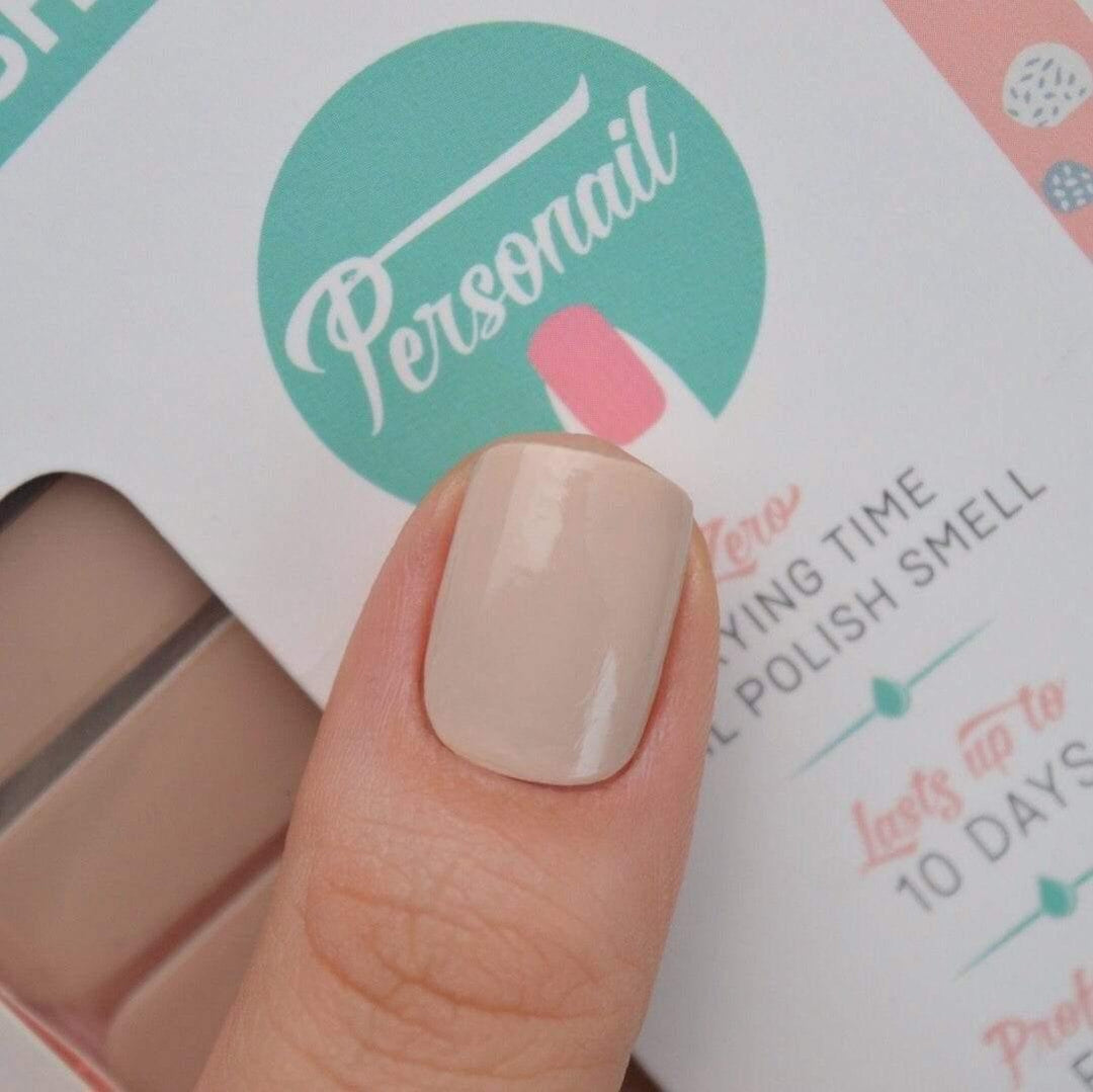 Personail Nail Wraps Latte