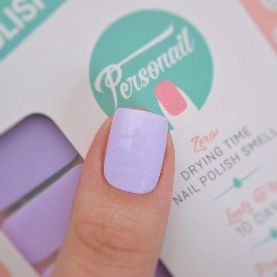 Personail Nail Wraps Lilac