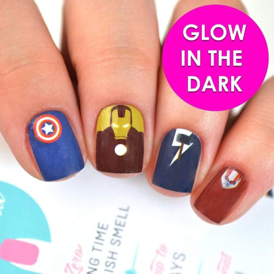 Personail Nail Wraps Marvel