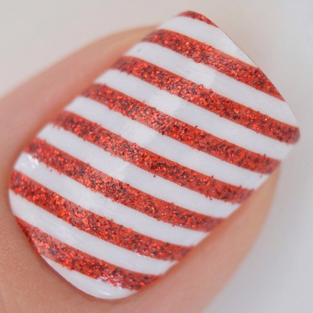 Personail Nail Wraps Santa