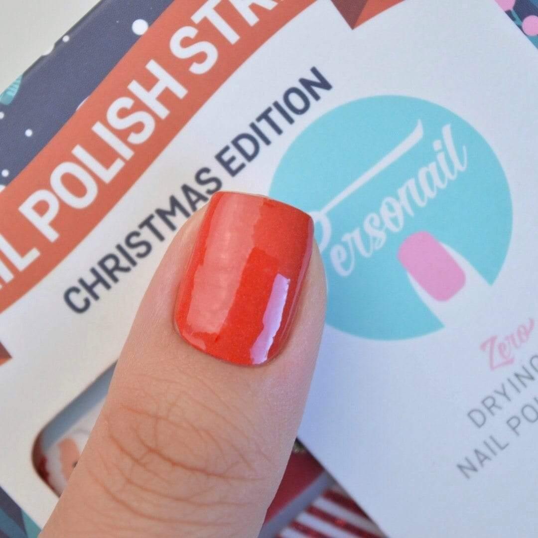 Personail Nail Wraps Santa