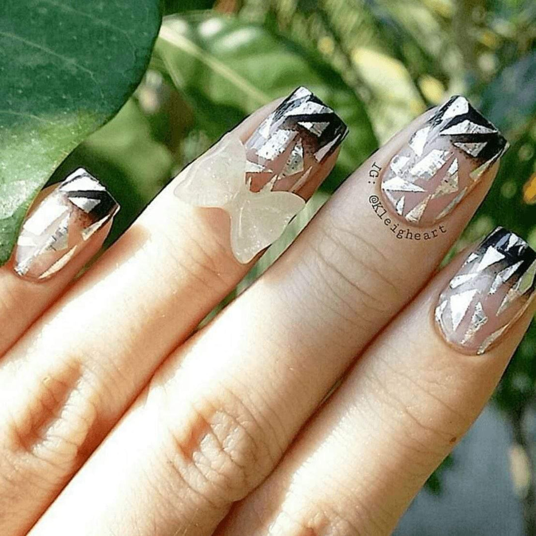 Personail Nail Wraps Shattered Glass (Transparent)