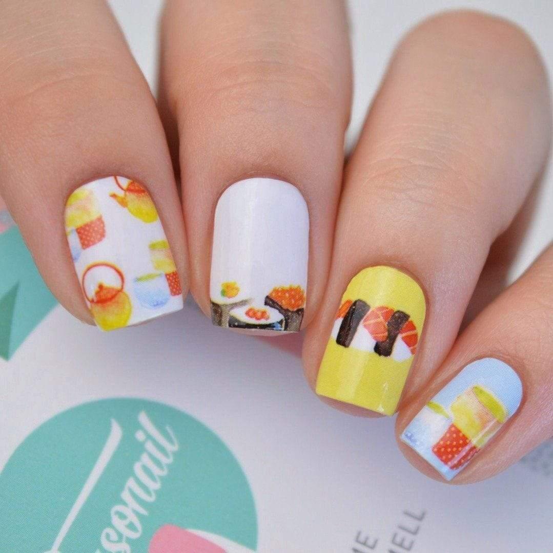 Personail Nail Wraps Sushi by Jess The Chen